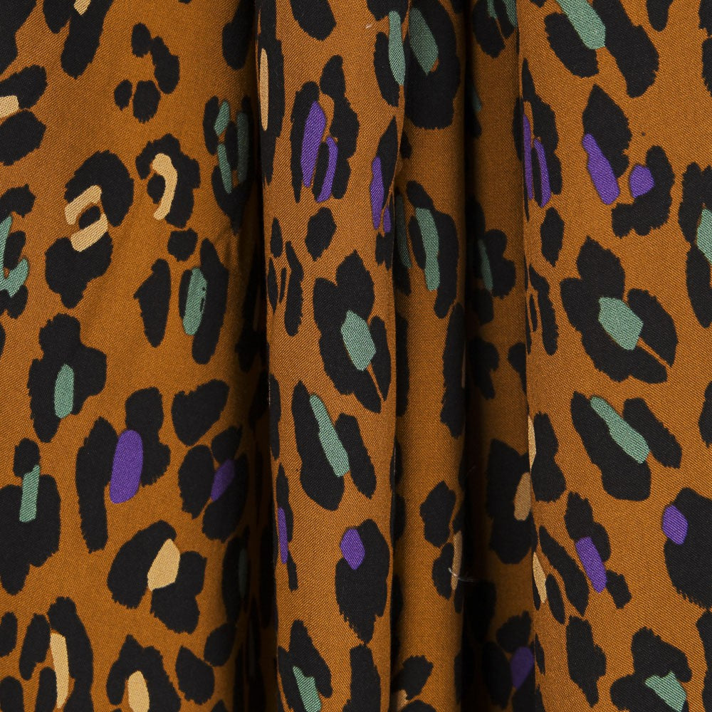 Viskose Leopard Braun - Ribes y Casals