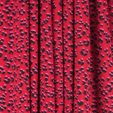 Roter Leopard Viskose - Ribes y Casals