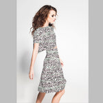 Dreifarbig Leopard Viskose - Ribes y Casals