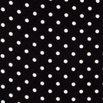 Viskose Polka Dot Weiß - Ribes y Casals