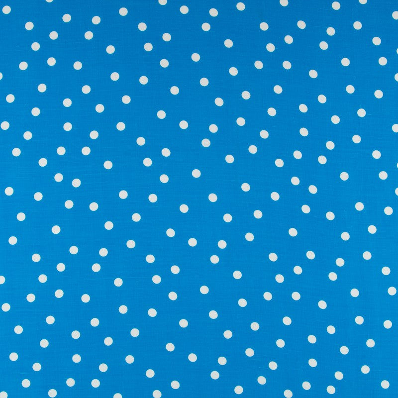 Viskose Polka Dots Blau - Ribes y Casals