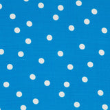 Viskose Polka Dots Blau - Ribes y Casals