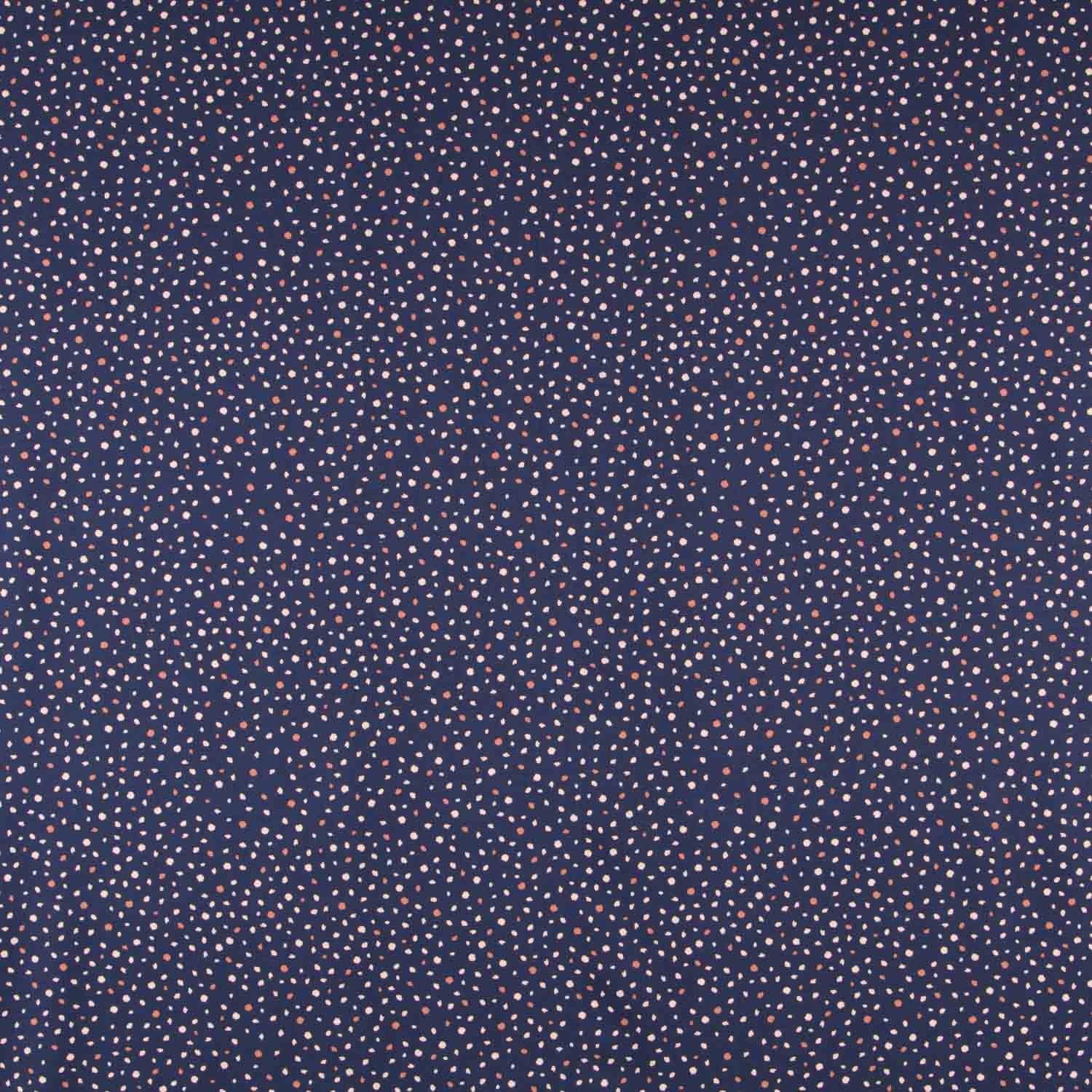 Viskose Motas Marineblau - Ribes y Casals