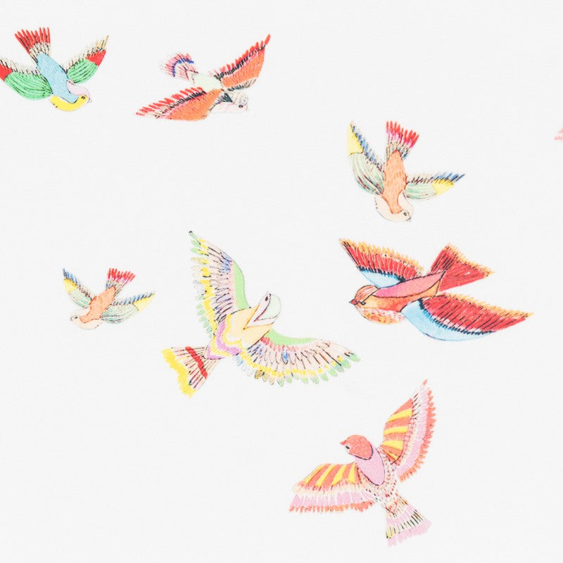 Viskose Vögel Multicolour - Ribes y Casals
