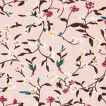 Viskose Blumenzweige Rosa - Ribes y Casals