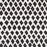 Schwarzer Rhombus Viskose - Ribes y Casals