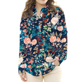 Navy Wild Viskose - Ribes y Casals