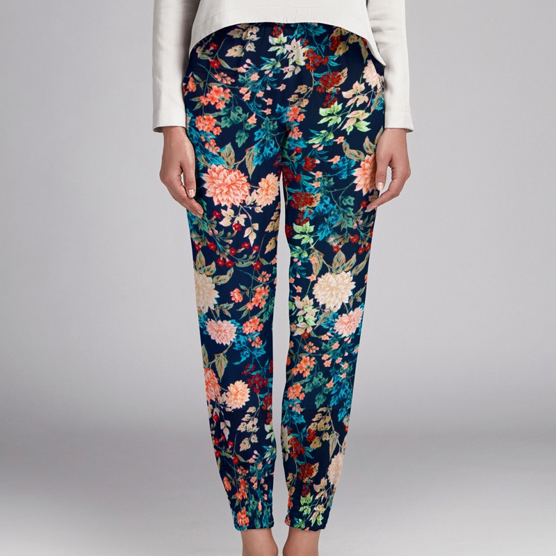 Navy Wild Viskose - Ribes y Casals