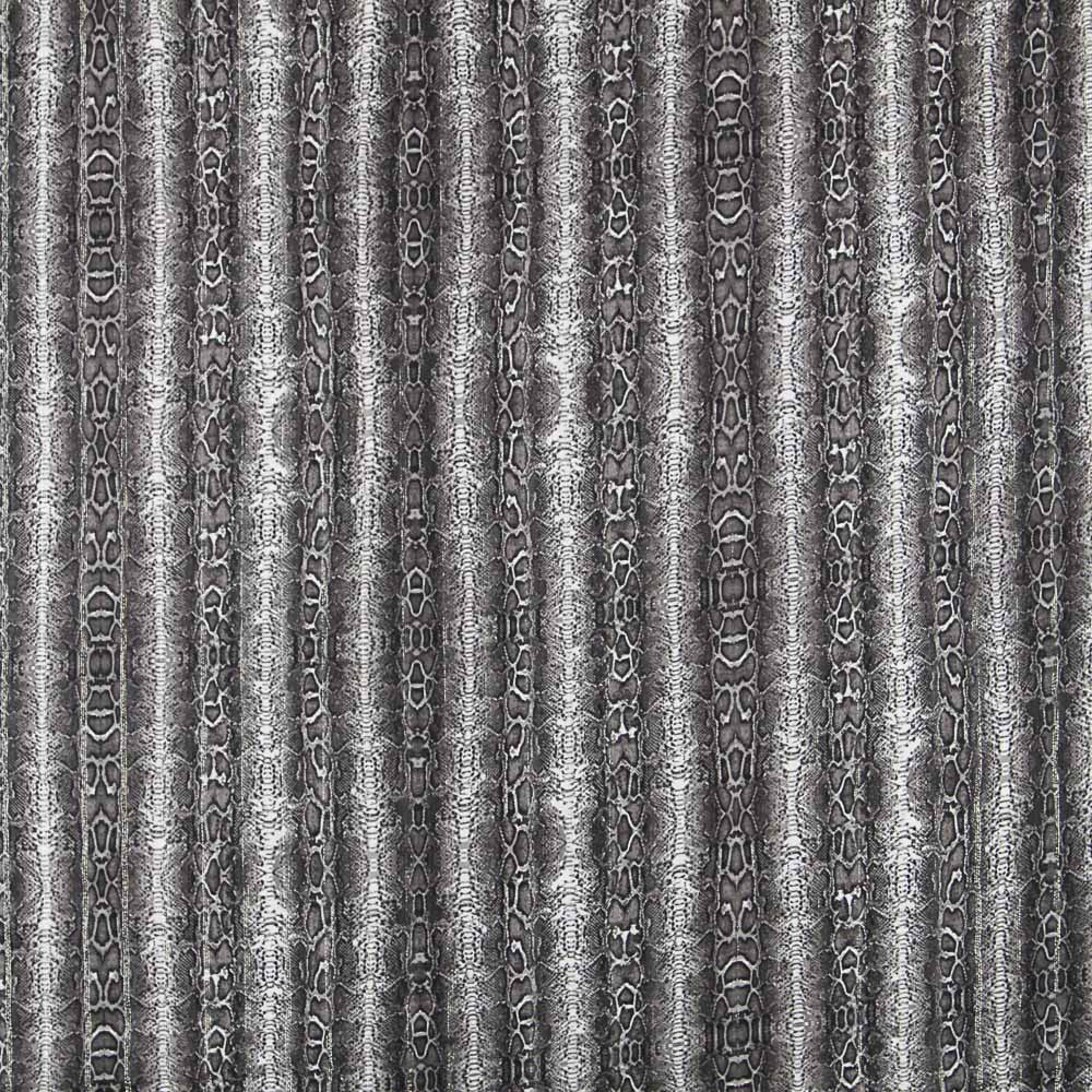 Viskose Schlange Lurex Grau - Ribes y Casals