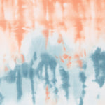 Viskose Tie Dye Türkis - Ribes y Casals
