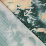 Viskose Tie Dye Grün - Ribes y Casals