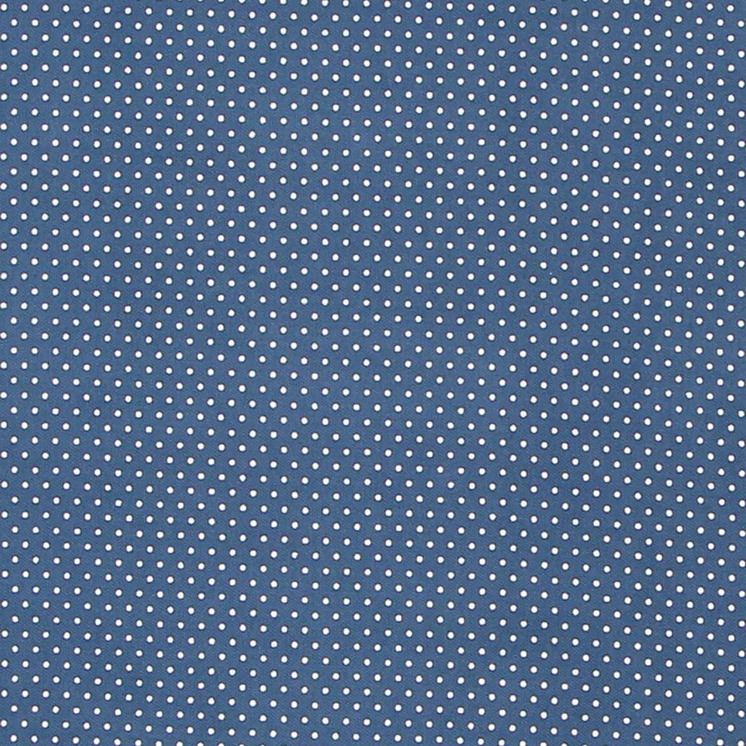 Viskose Polka Dots Blau - Ribes y Casals
