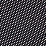 Marineblaue Viskose Polka Dots - Ribes y Casals
