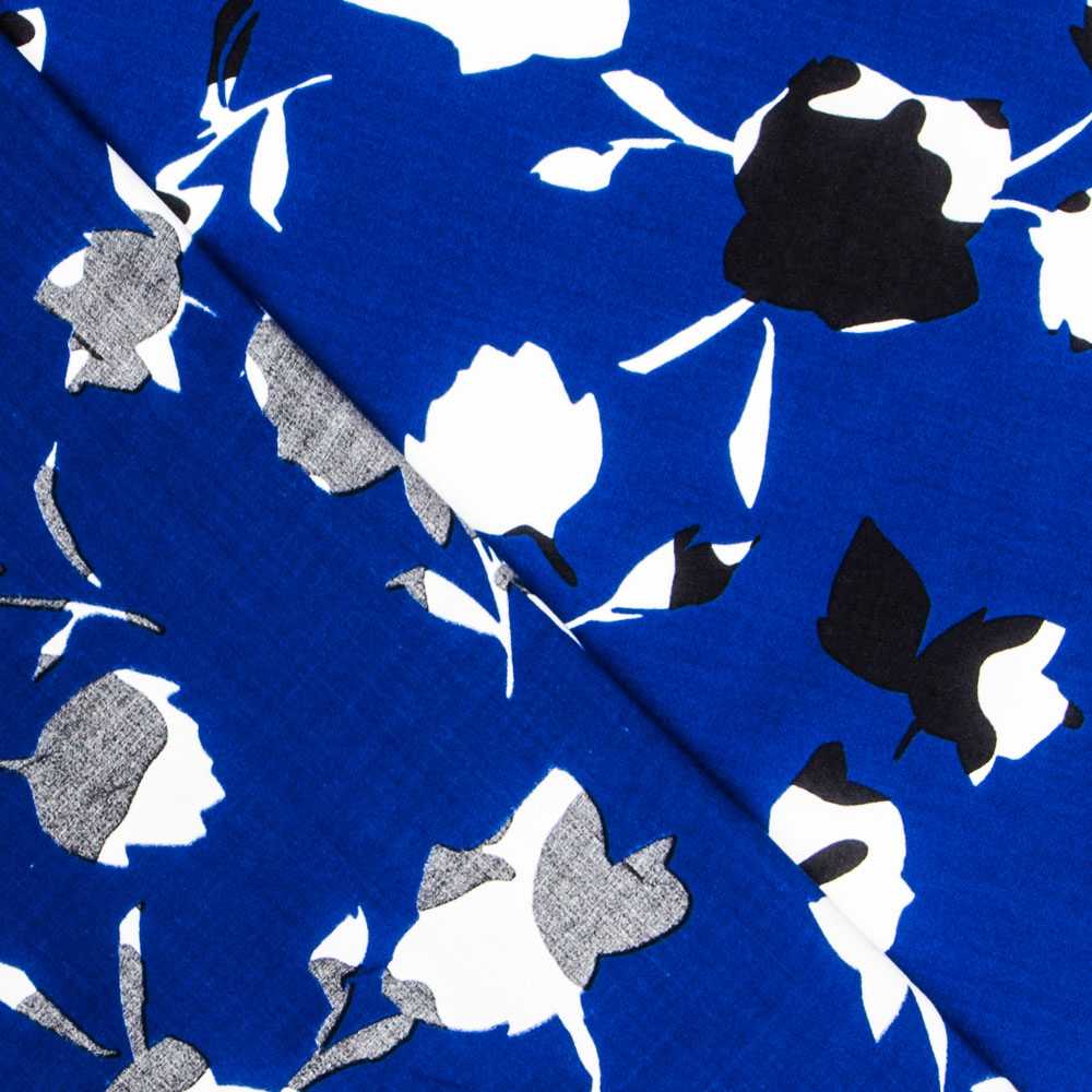 Vintage Viskose Blau - Ribes y Casals