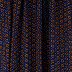 Viskose Winter Geometrisch Navy - Ribes y Casals
