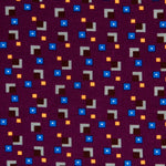 Viskose Winter-Tetris Bourdeaux - Ribes y Casals