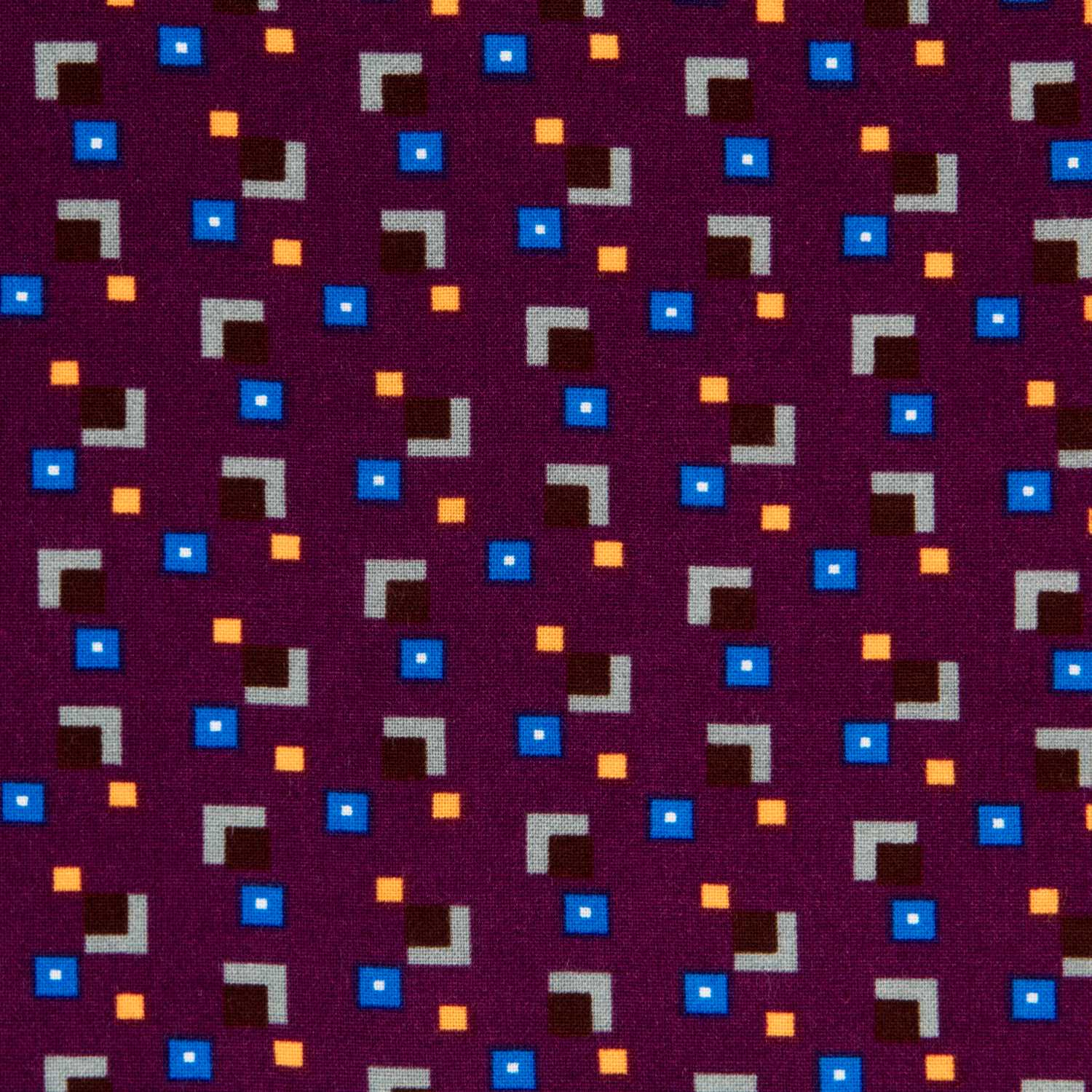 Viskose Winter-Tetris Bourdeaux - Ribes y Casals