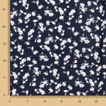 Viskose Blumen Navy - Ribes y Casals