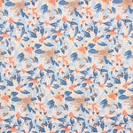 Viskose Blume Maxi Blau Denim - Ribes y Casals