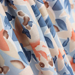Viskose Blume Maxi Blau Denim - Ribes y Casals