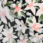 Viskose Blume Maxi Schwarz - Ribes y Casals