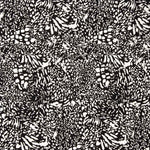 Viskose Tierprint Schwarz - Ribes y Casals