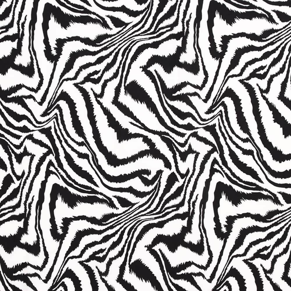 Viskose Zebra Schwarz - Ribes y Casals