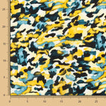 Viskose Camouflage Gelb - Ribes y Casals