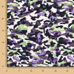 Viskose Camouflage Lila - Ribes y Casals