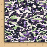 Viskose Camouflage Lila - Ribes y Casals