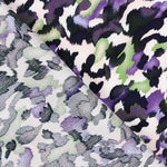 Viskose Camouflage Lila - Ribes y Casals