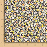 Viskose Blumen Gelb Gepunktet - Ribes y Casals