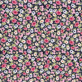 Viskose Blumen Rosa gepunktet - Ribes y Casals