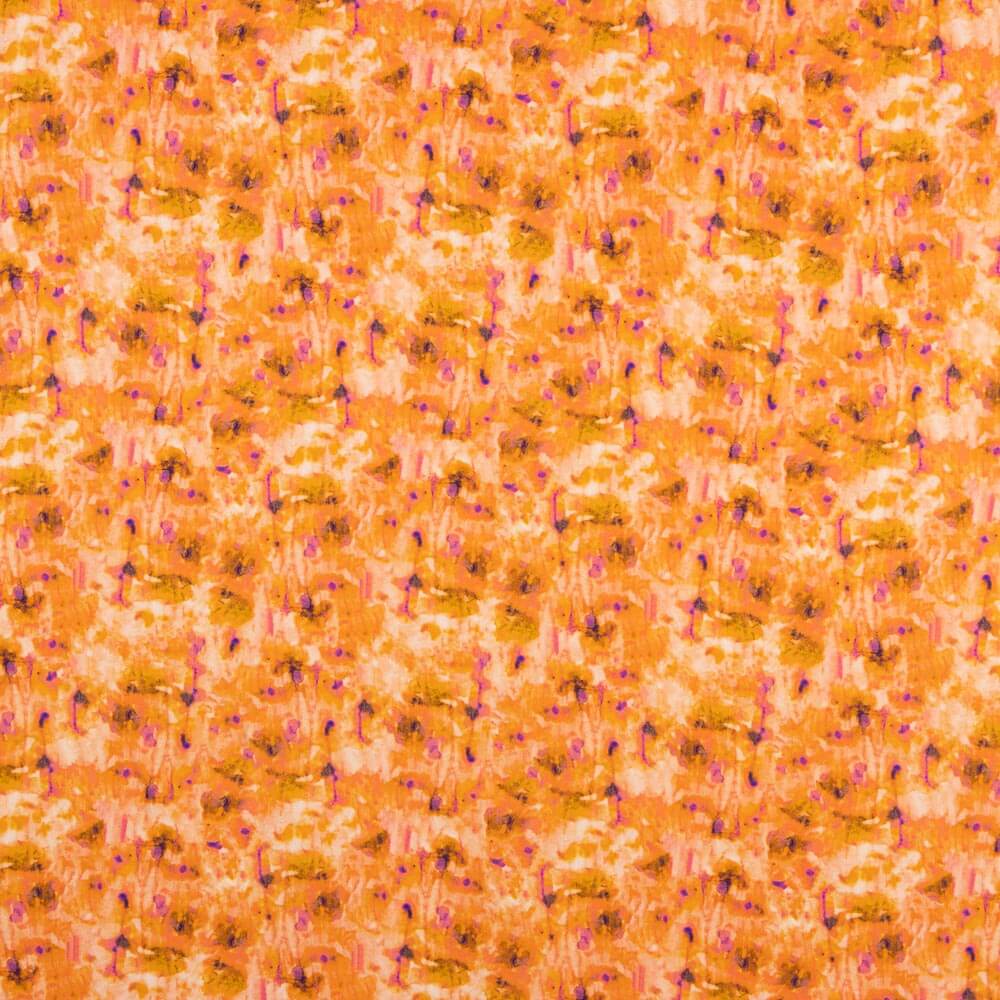 Viskose Abstrakt Orange - Ribes y Casals