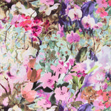 Krepp Viskose Floral Aquarell - Ribes y Casals