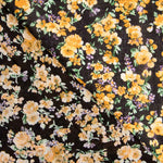 Viskose Cretonne Gelb Blume - Ribes y Casals