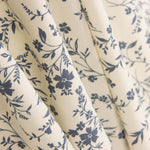 Botanisch bedruckte Viskose Ecru - Ribes y Casals