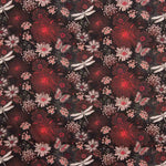Abaca Schwarz Bedruckte Viskose - Ribes y Casals