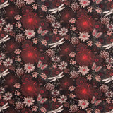 Abaca Schwarz Bedruckte Viskose - Ribes y Casals