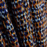 Cedile Blau Bedrucktes Viskose-Retal 75 x 148 cm - Ribes y Casals