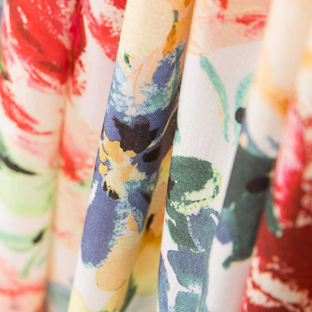 Viskose Druck Blume Explosion - Ribes y Casals