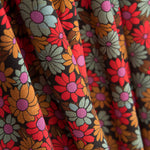 Bedruckte Viskose Blume 70 Rot - Ribes y Casals