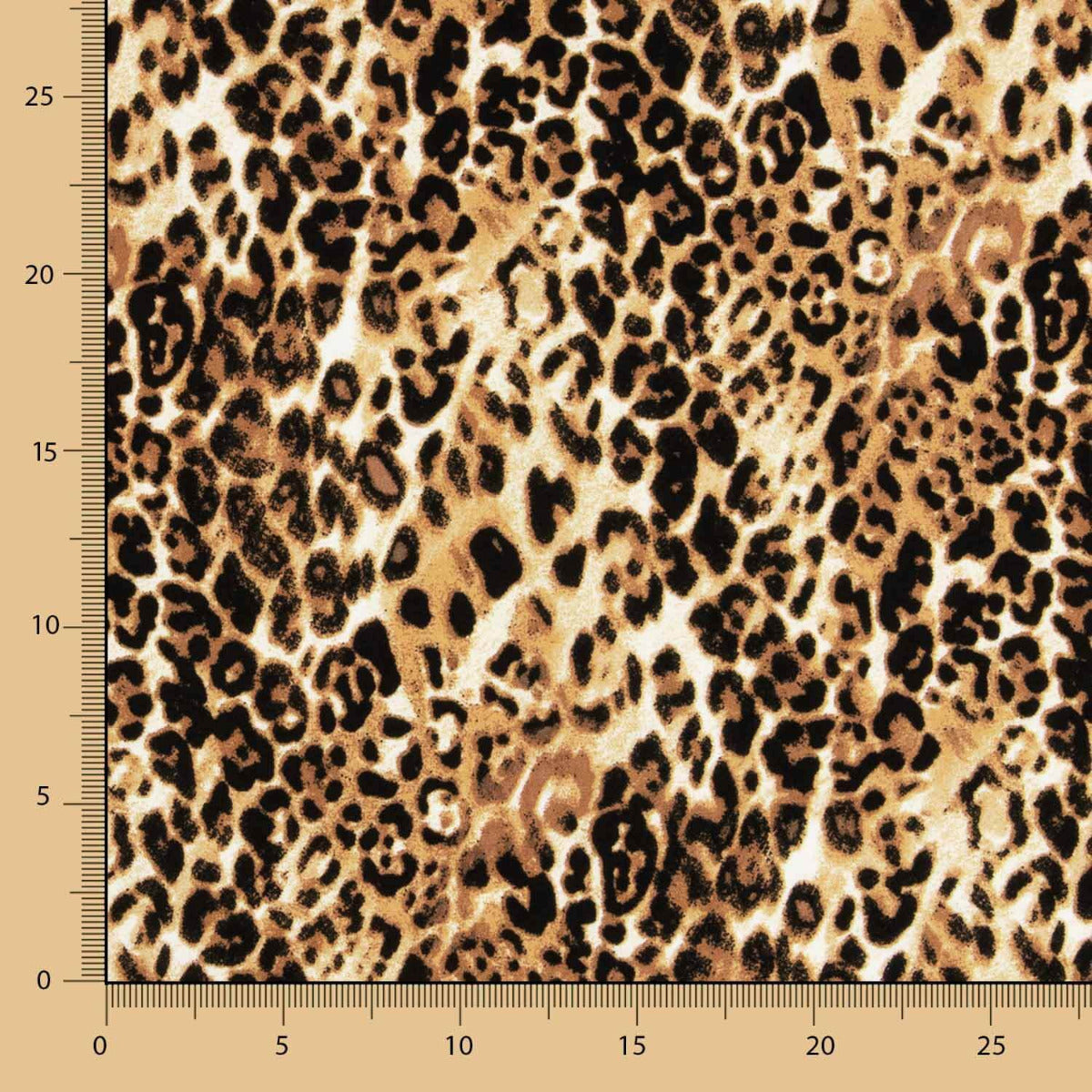Leopardenmuster Viskose - Ribes y Casals