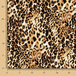 Leopardenmuster Viskose - Ribes y Casals