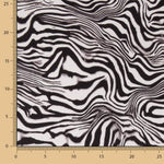 Safari Zebra bedruckte Viskose - Ribes y Casals