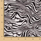 Safari Zebra bedruckte Viskose - Ribes y Casals