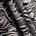 Safari Zebra bedruckte Viskose - Ribes y Casals