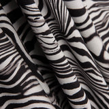 Safari Zebra bedruckte Viskose - Ribes y Casals