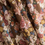 Viskose Floral Browns - Ribes y Casals