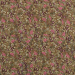 Viskose Floral Khaki Grün - Ribes y Casals